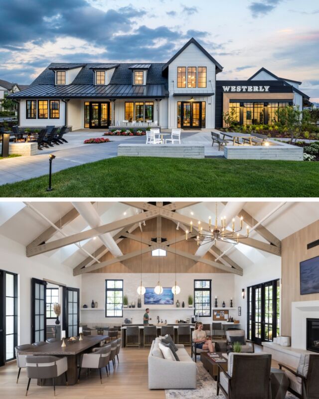 Welcome to #WellnessWednesday at Westerly Waypoint! 🌄💧

Greeting you as you arrive in the Westerly neighborhood, this farmhouse-style amenity seamlessly blends wellness with community. With industrial vibes and spacious porches offering stunning mountain views, it’s the perfect place to recharge, reconnect, and realign.

🏋️‍♀️ Break a sweat in the state-of-the-art fitness studio 
🌿 Stretch on the outdoor fitness lawn 
🏊‍♂️ Cool off in the resort-style pool 
👫Gather with friends in cozy, intimate spaces 

Whether you're pursuing fitness goals or simply enjoying the beautiful scenery, Westerly Waypoint is designed to elevate your everyday lifestyle. Here, living is not just about existence, it’s about thriving as a community. Explore more of this amenity designed for wellness by clicking the link in our bio.