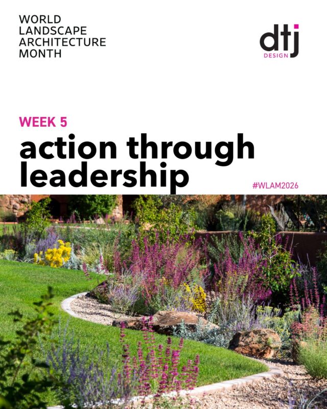 As World Landscape Architecture Month concludes, we want to ensure we celebrate Action Through Leadership and the everyday decisions that shape resilient, meaningful communities. As landscape architect Cindy Pedrioli shares, her work starts with understanding how people experience a place, while responding to real environmental challenges like prolonged drought. Designing with water efficiency and native plant communities isn’t a trend, it’s a responsibility. 

“My design perspective begins with how people experience a place. In Colorado, prolonged drought has made low‑water planting not just a design response, but a long‑term responsibility—creating resilient spaces that support both people and nature.” 

Thoughtful landscape decisions today help create resilient, dynamic spaces that support both people and nature well into the future. 🌱