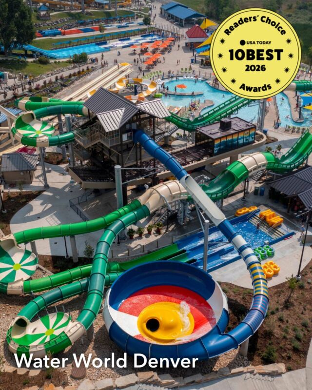 🌊🏆 Big news! USA Today’s 2026 @10Best Readers’ Choice Awards have named @Splashway #1 for the Best Outdoor Water Park in the U.S. for the second consecutive year! 🎉And major shoutout to @WaterWorldCO for landing at the #5 spot! 

At Splashway, our team reimagined the park’s entry experience to improve guest flow and create an immersive, family-friendly destination with campgrounds, luxury cabins, mini golf, and the all-new Dueling Splash Blasters. 

At Water World, inspired by Colorado’s natural beauty, we led a complete renovation to unify the park with cohesive themed elements.🌊 

👏 Congrats to our clients and collaborators who helped make these award-winning parks possible! Click the links in our bio to learn more about Splashway and Water World!